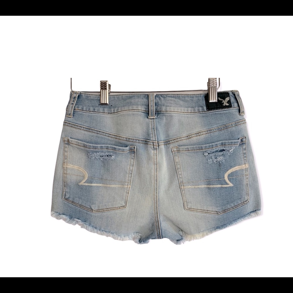 American Eagle Outfitters Distressed Shorts Sz 6 - Picture 4 of 7
